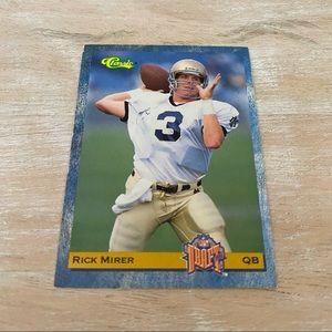 Rick Mirer Seattle QB 1993 Card